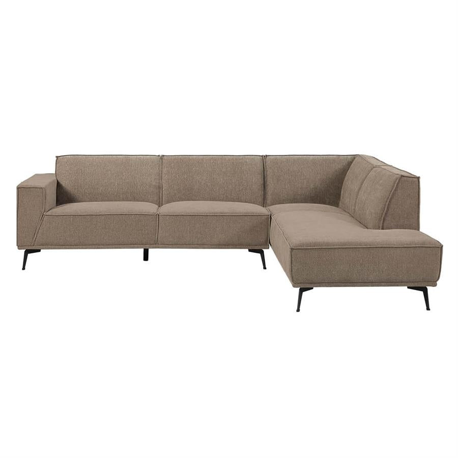 Tower Living Hoekbank Leeds – 2,5-Zits met Ottomane Rechts – City Collection